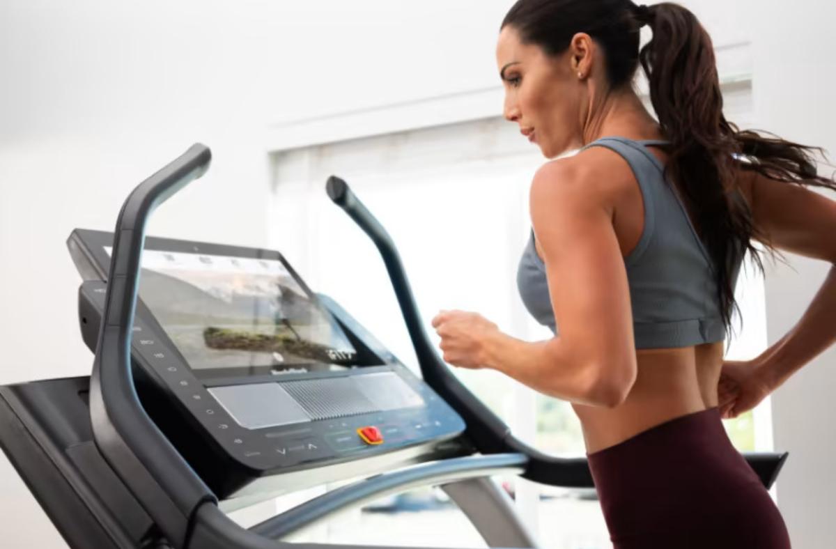 NordicTrack X22i Treadmill Working Out